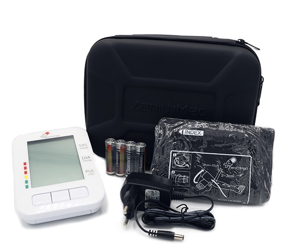 فشارسنج دیجیتالی سخنگوی فارسی زنیت مد با کیف ضربه گیر