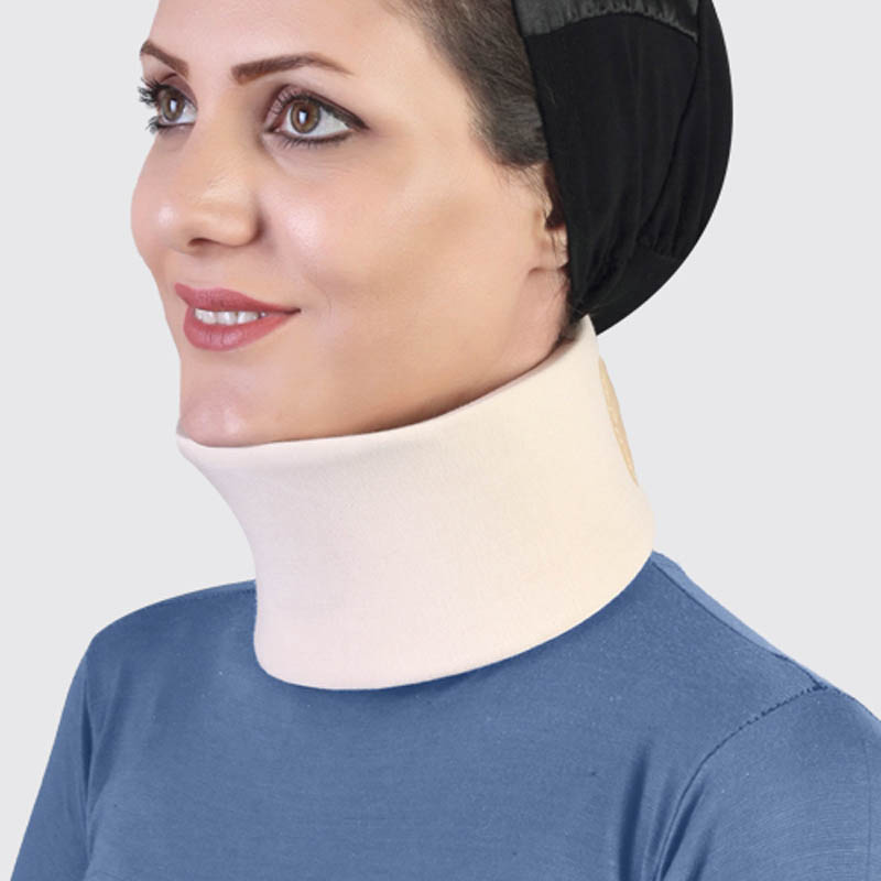 گردنبند طبی چانه دار